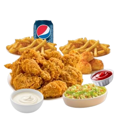 12 Broasted 12 Crispy