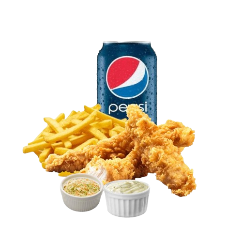 Crispy strips 3pcs